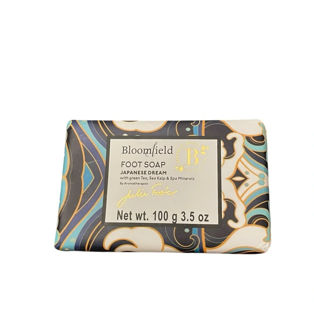 Bloomfield Foot Care Set Foot Scrub Cream Bar Soap Spray Japanese Dream‎ Spa